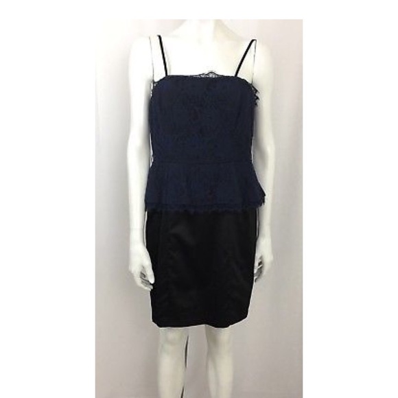 Kate Young For Target Peplum Pencil Dress Size 8 - Picture 1 of 5